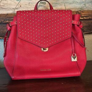 Michael Kors Scarlet Studded Backpack